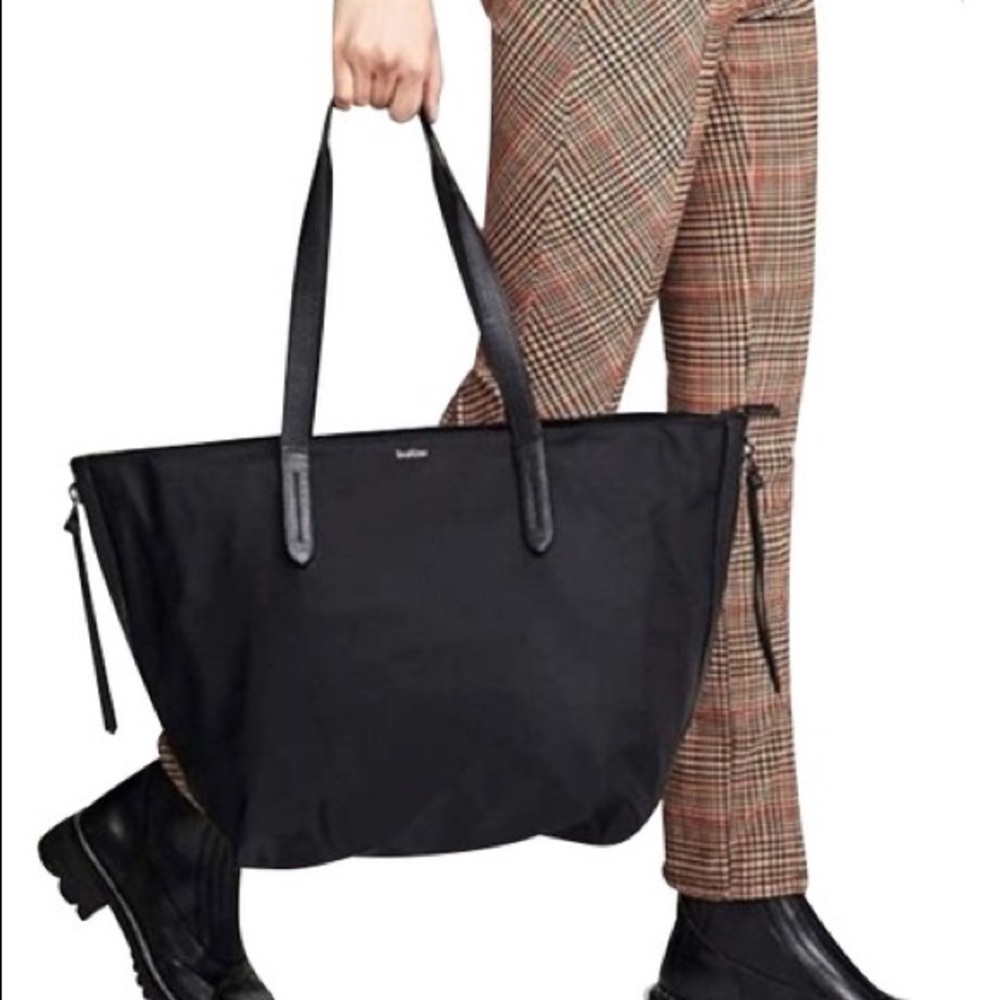 Botkier Black Nylon Tote Bag